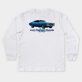 1969 Chevrolet Chevelle SS 396 2 Door Hardtop Kids Long Sleeve T-Shirt